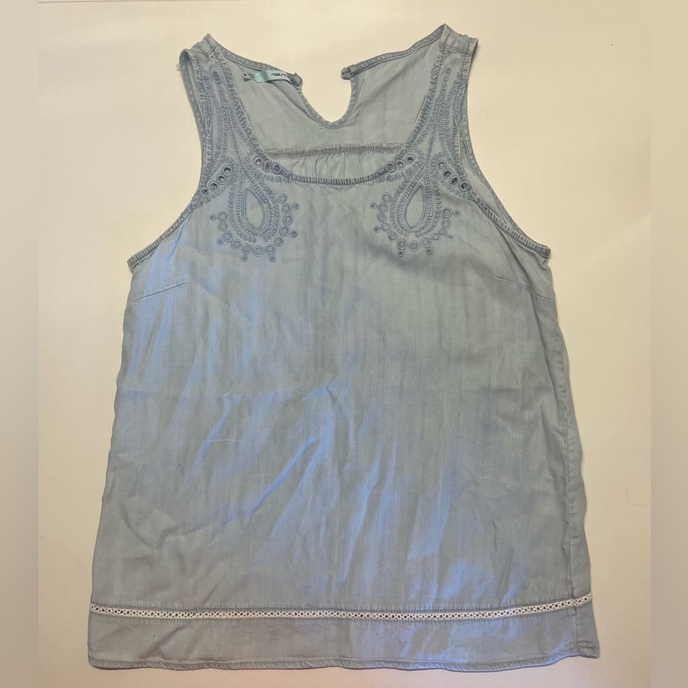 Maurices shirt light blue Tank Size: Medium